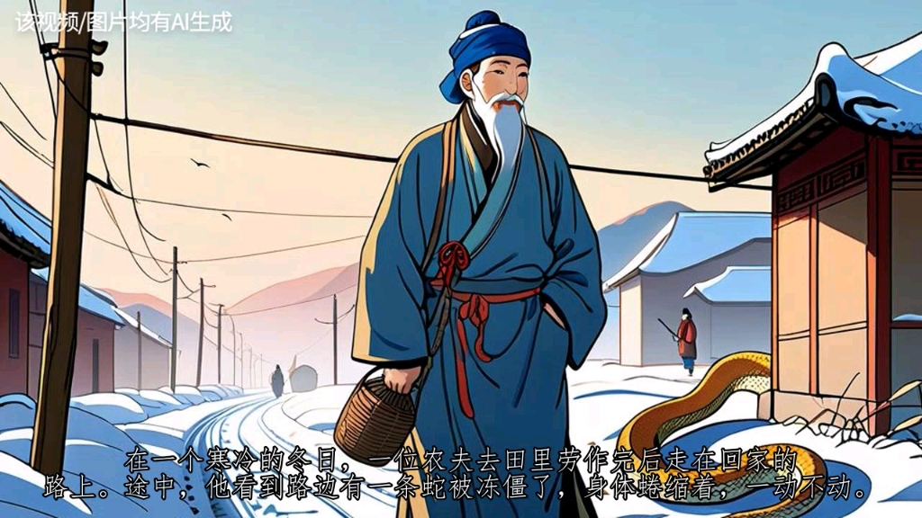 民间故事《农夫与蛇》经典寓言