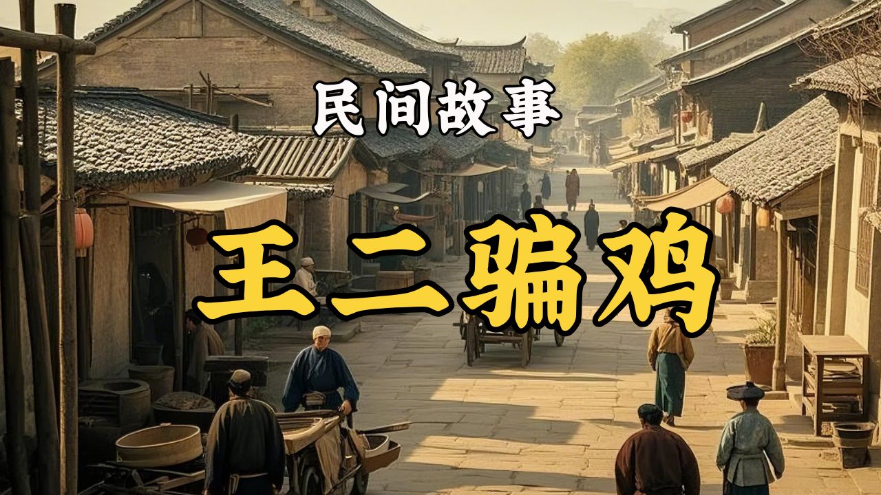 民间故事《机关奇术》王二骗鸡