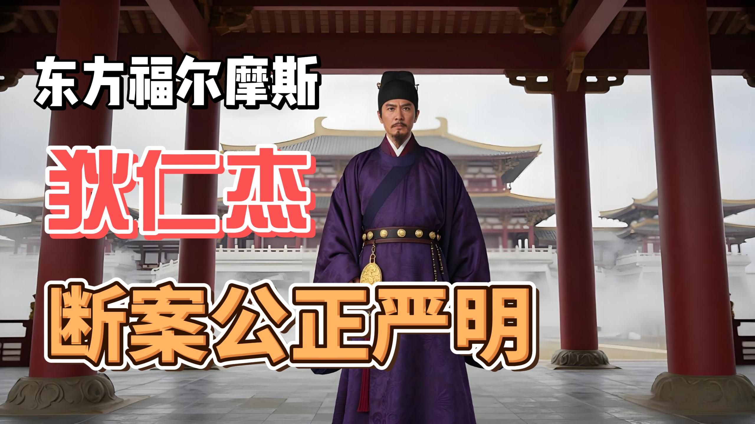 睡前历史故事：东方福尔摩斯狄仁杰，断案公正严明，唐代传奇人物