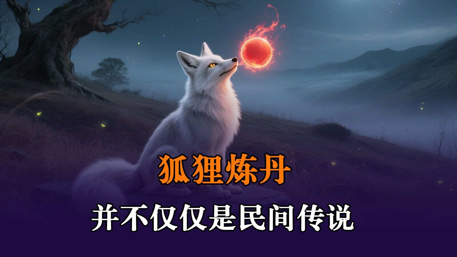 民间故事《炼丹奇遇》狐狸炼丹