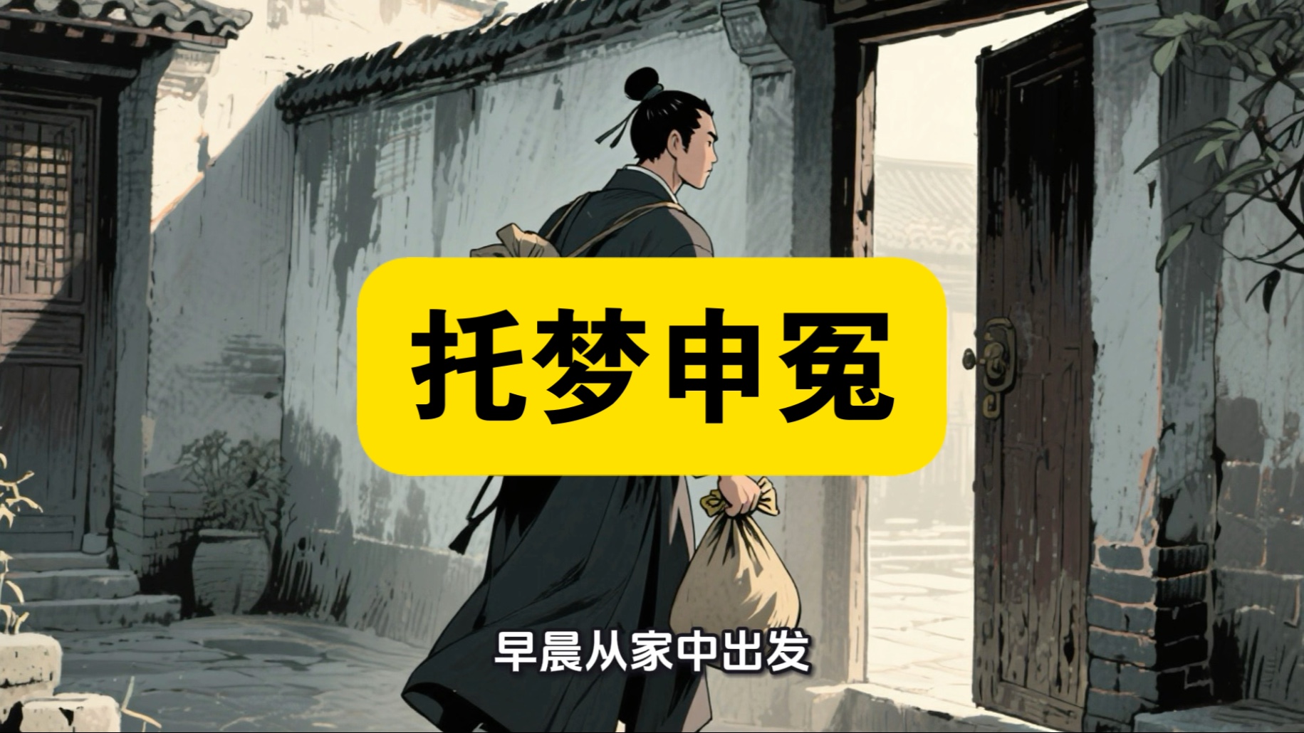 民间故事《血书申冤》托梦申冤