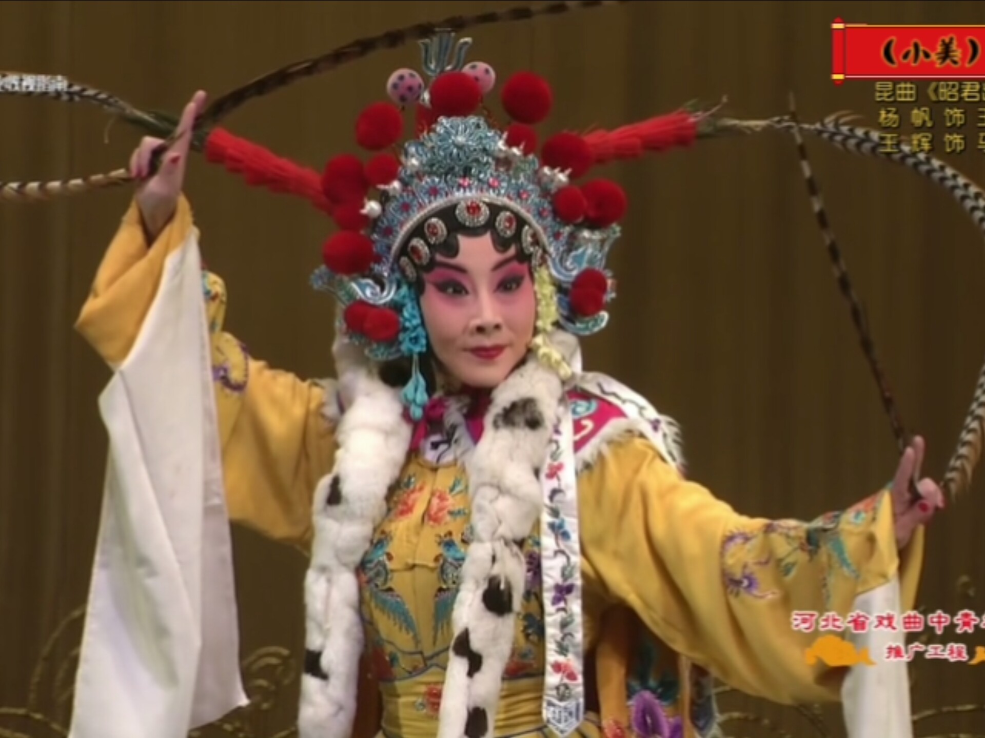 昆曲《挡马》青年演员杨帆