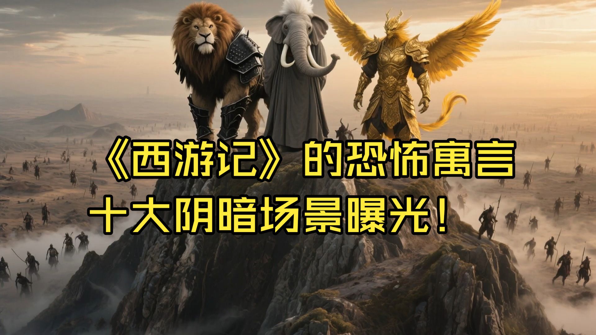 民间故事《西游记》的恐怖寓言